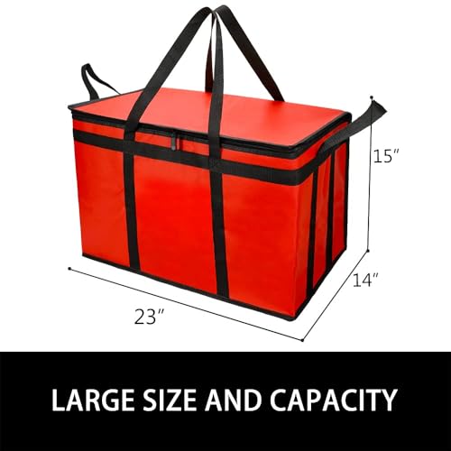 Insulated Food Delivery Bag Hot Cold Meal Carrier F1699
