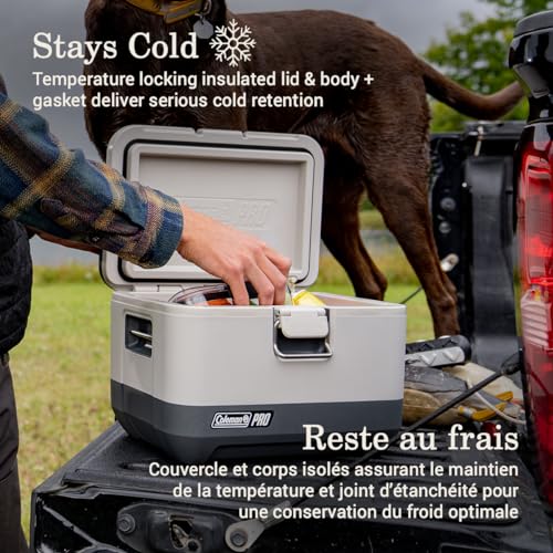 Heavy-Duty 9qt Hard Cooler Lunchbox with Extra-Thick Insulation U388611