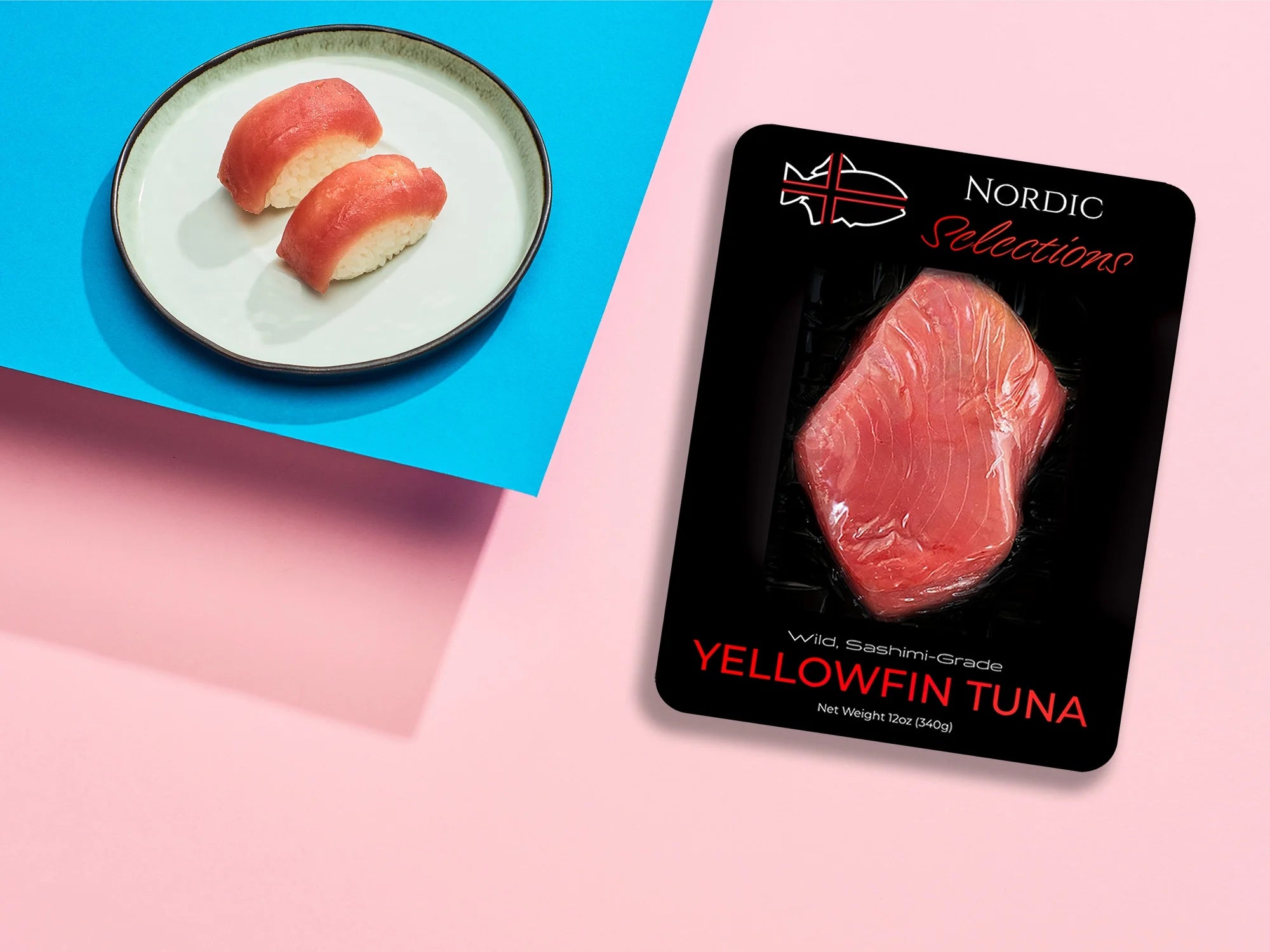 Wild Caught Yellowfin Tuna Steaks, 12oz Portion S323512