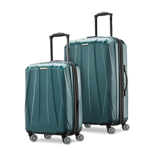 Hardside Expandable Carry-On Luggage with Spinner Wheels, Black, 20-Inch O253