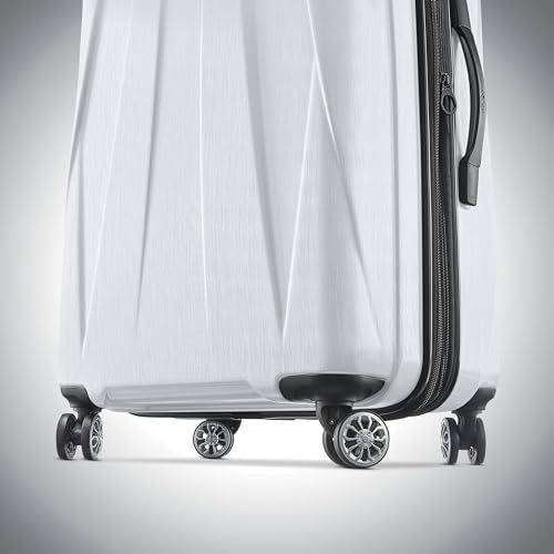 Hardside Expandable Carry-On Luggage with Spinner Wheels, Black, 20-Inch O253