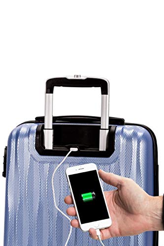 Expandable Hardside Luggage with Spinner Wheels and TSA Lock, Carry-On 19-Inch X51908