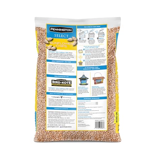 Wild Bird Seed for Outside Feeders, High-Protein, No-Hull, No-Waste, 15-lb Bag Q46704