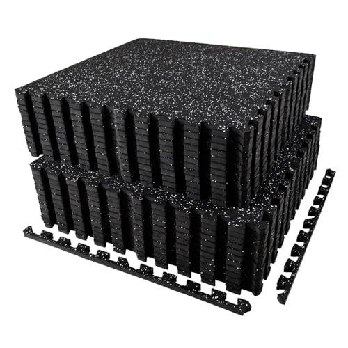 Interlocking Exercise Mat Tiles for Home Gym Flooring O80957