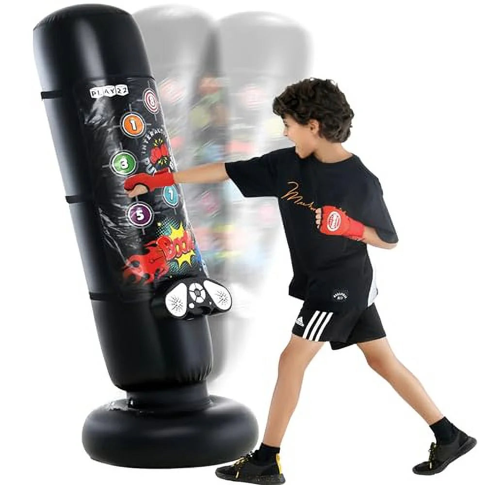 Punching Bag for Kids with Music, Lights, and Memory Game O10511