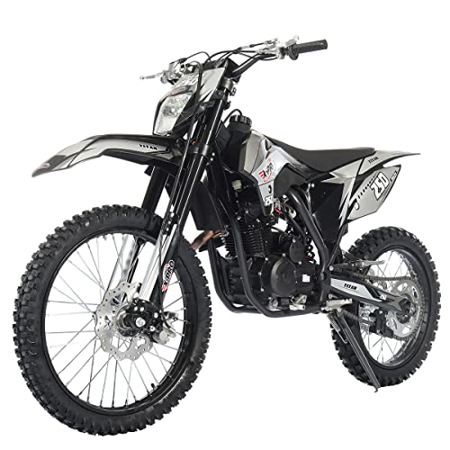 250cc Dirt Bike, 5-Speed Manual, Electric/Kick Start, 21"/18" Wheels N36768