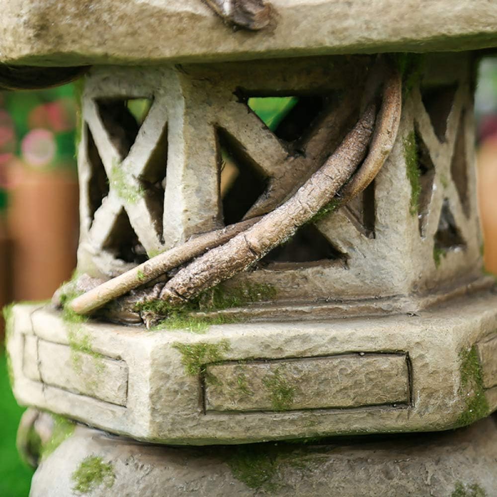 Solar Pagoda Garden Lantern Statue L179