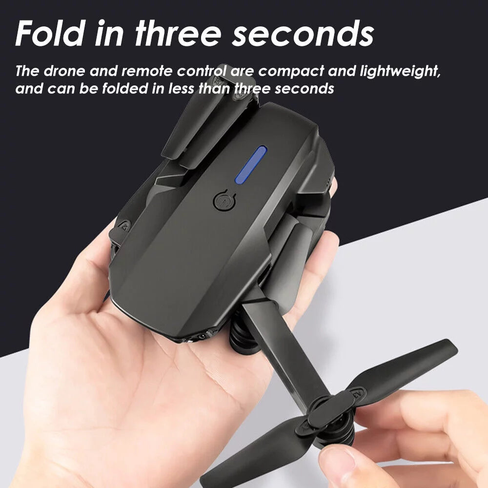 4K HD Dual Camera RC Drone with WiFi FPV, 4 Batteries Included X1312
