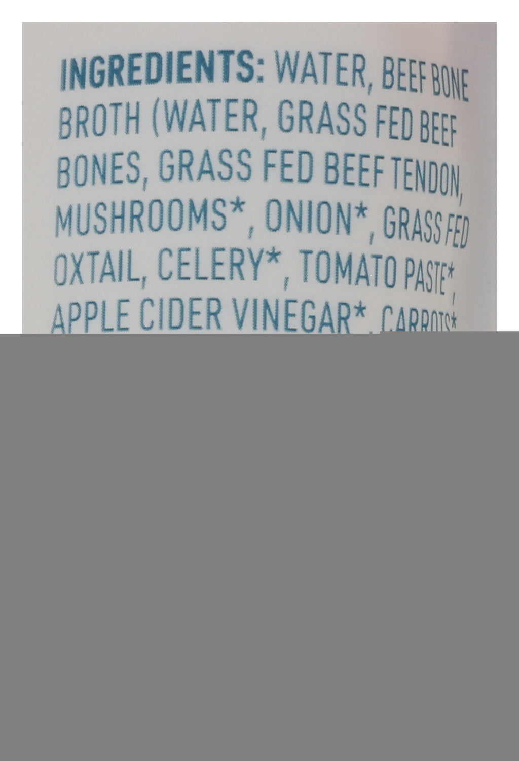 Grass Fed Beef Bone Broth, 16 Ounce, 6 Pack M564