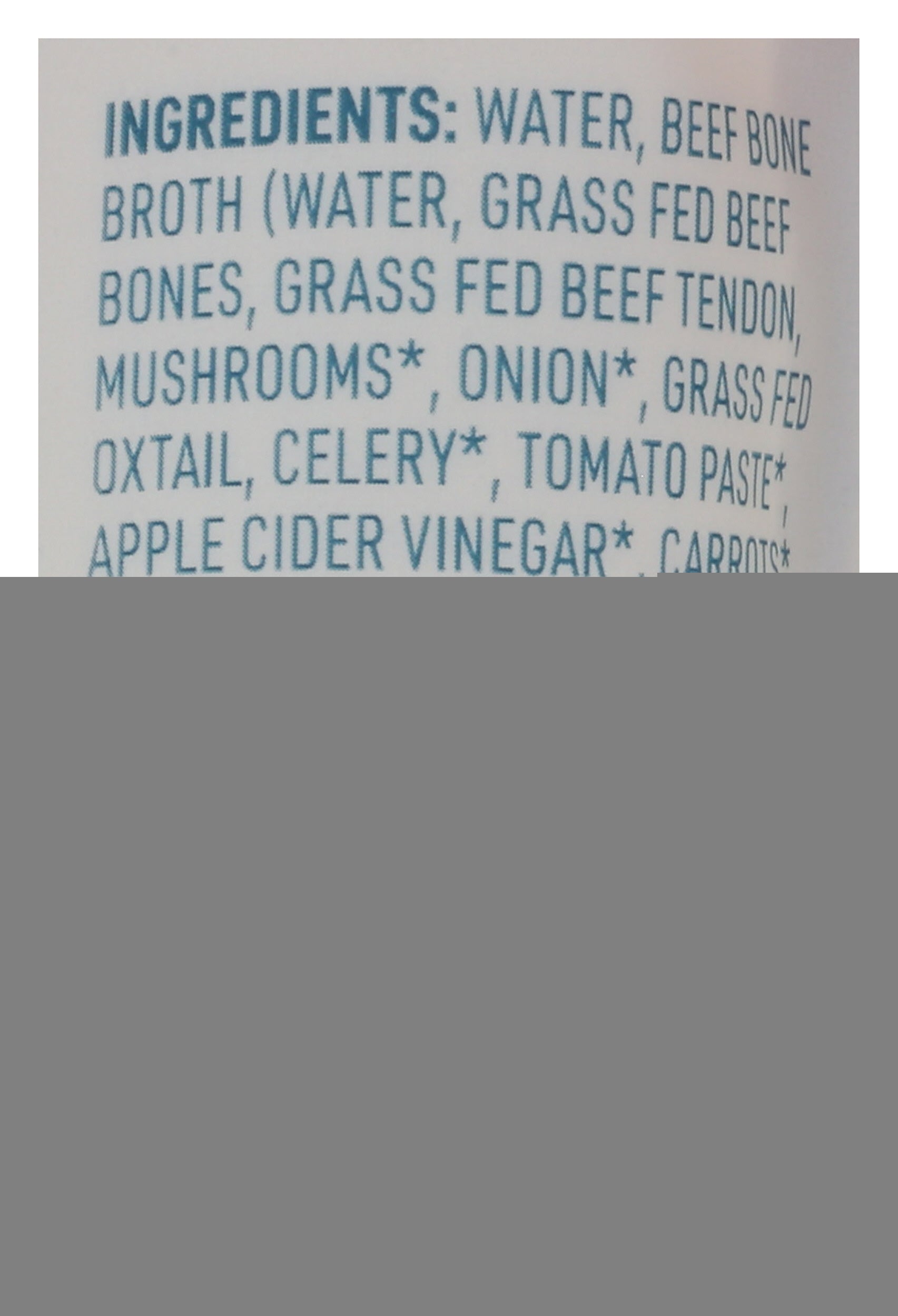 Grass Fed Beef Bone Broth, 16 Ounce, 6 Pack M564