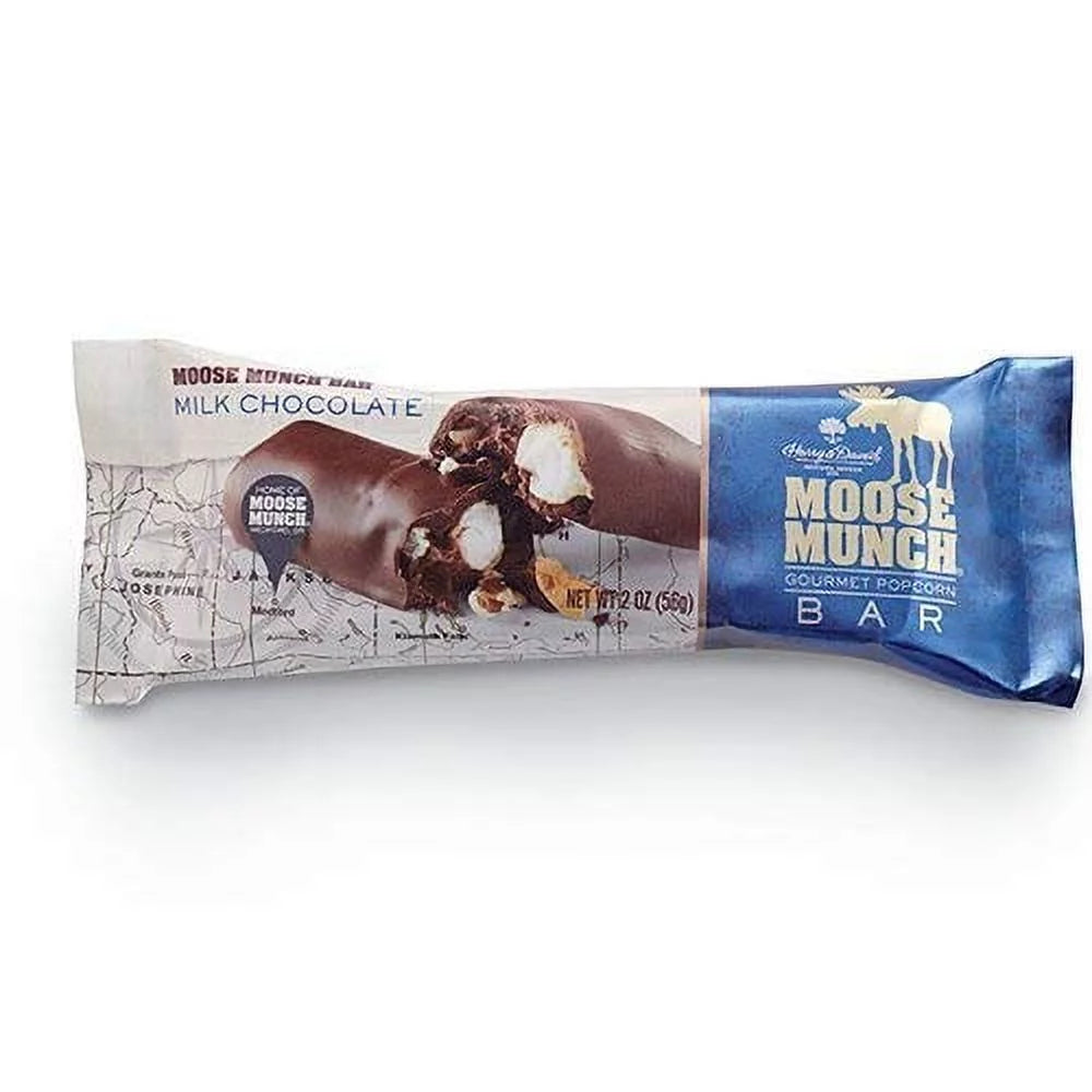 Milk Chocolate Moose Munch 2 Oz Bar 6ct Box Q99436