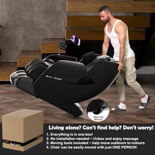Zero Gravity SL-Track Shiatsu Massage Recliner Chair with Heat S61546