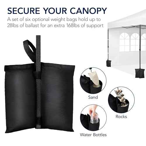 10x20 Party Tent, Waterproof Outdoor Canopy with Sidewalls S901683