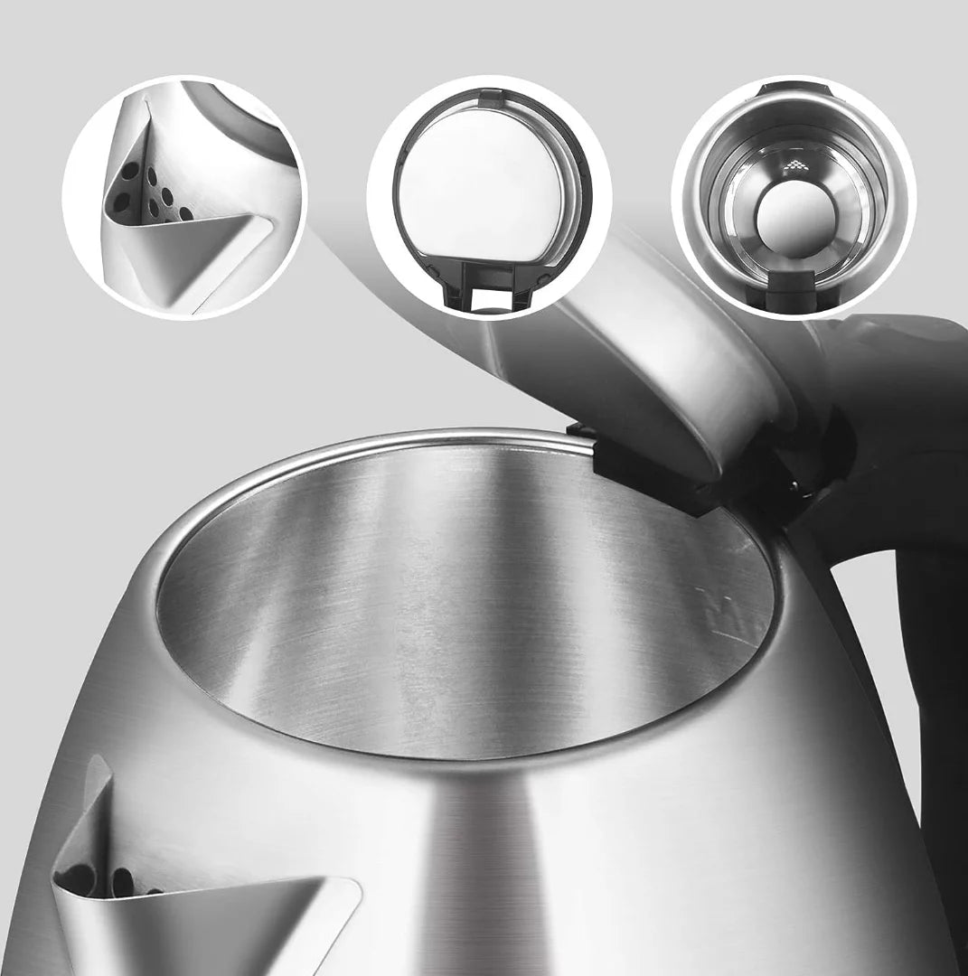 Electric Kettle 1.8L Stainless Steel, Auto Shut-Off K73458