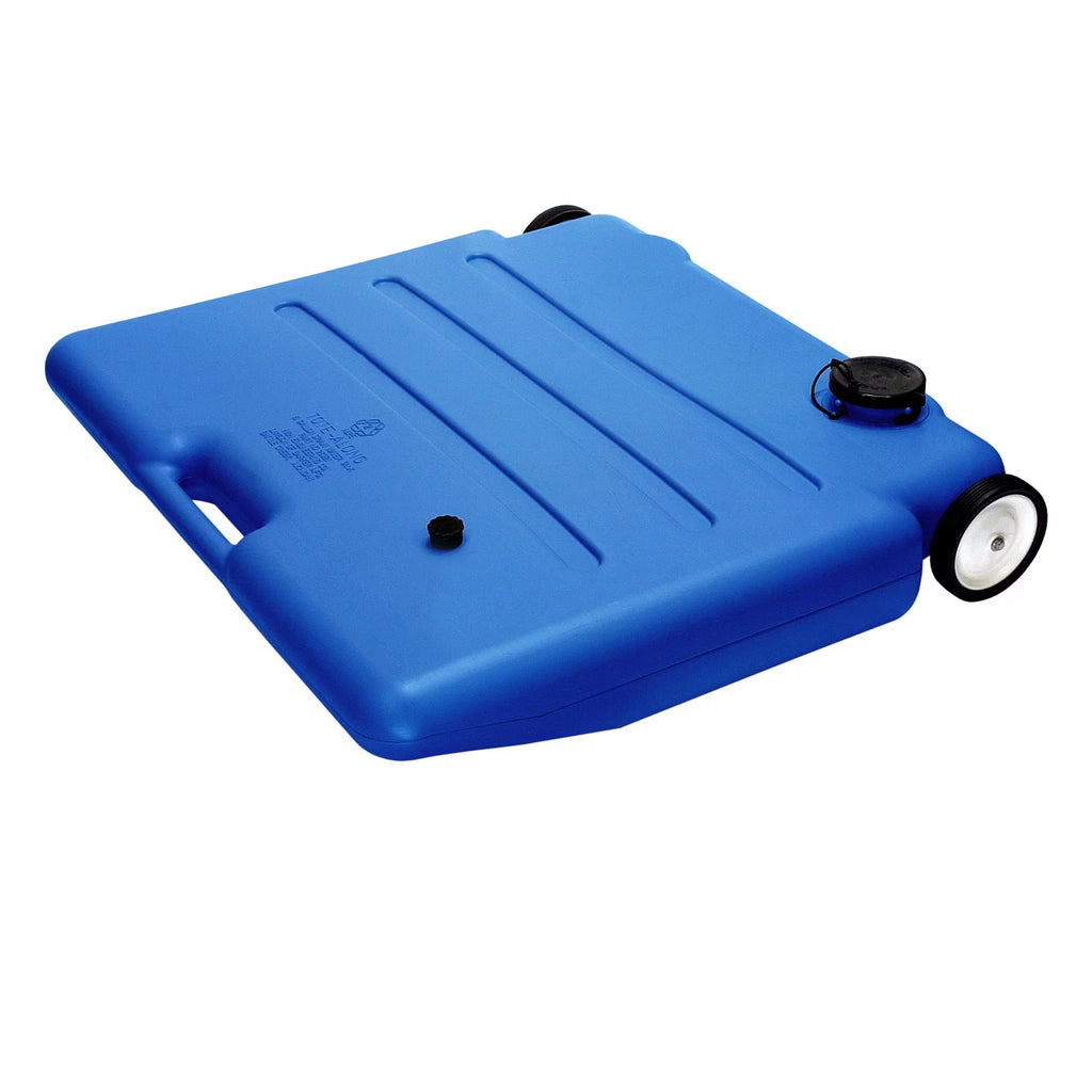 15-Gallon Low Silhouette Portable Waste Tank for RV Campers Z308