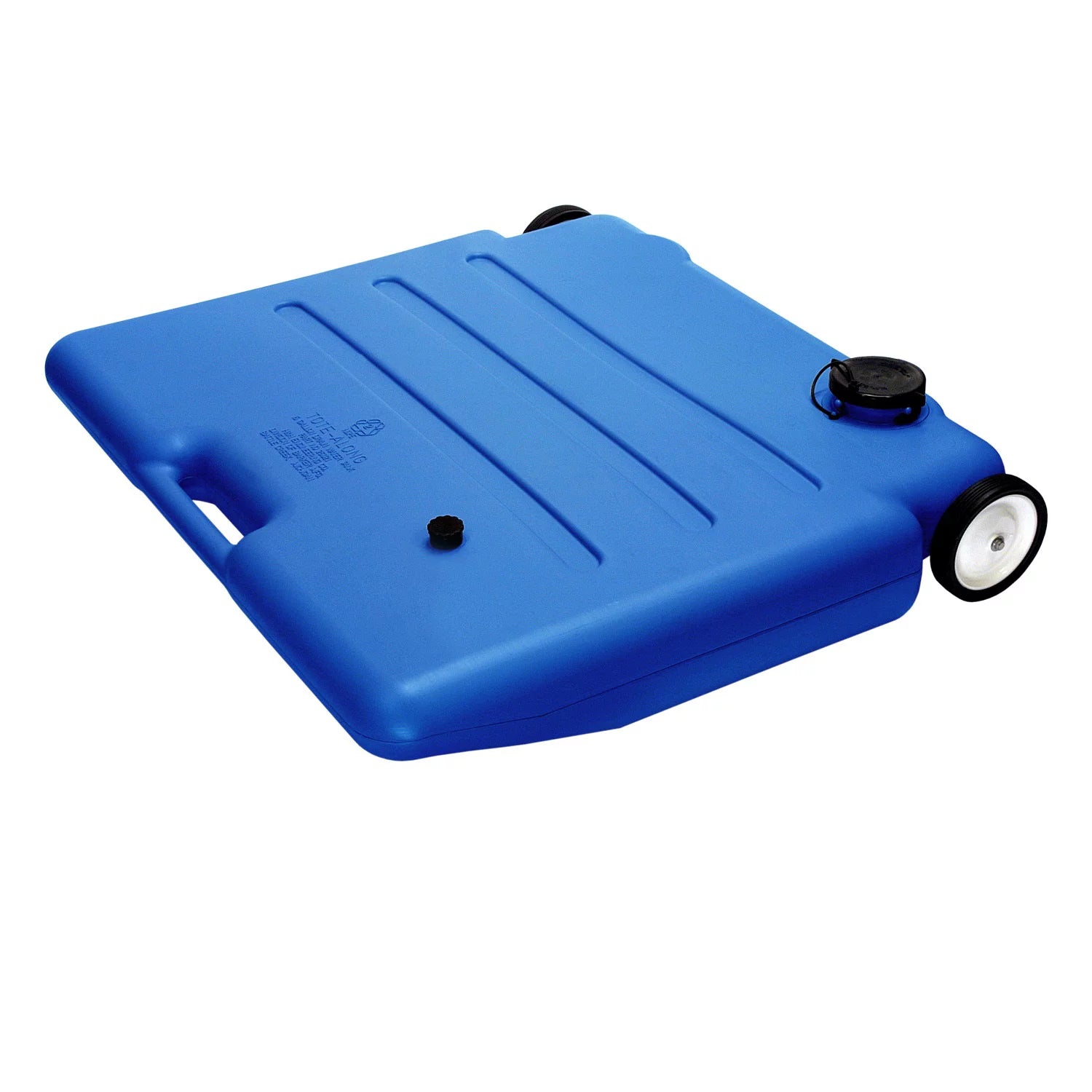 15-Gallon Low Silhouette Portable Waste Tank for RV Campers Z308