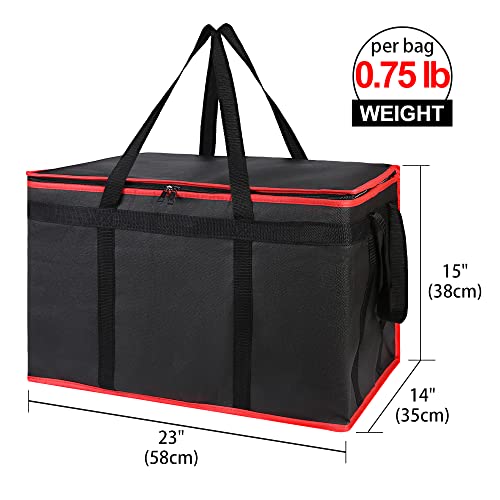 Insulated Food Delivery Bag Hot Cold Meal Carrier F1699