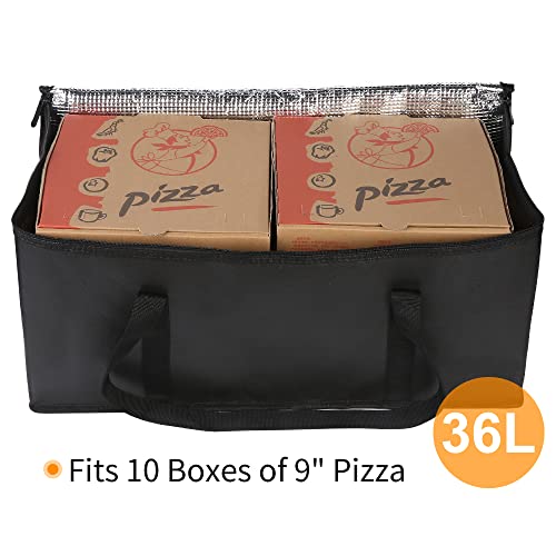 Insulated Food Delivery Bag Hot Cold Meal Carrier F1699