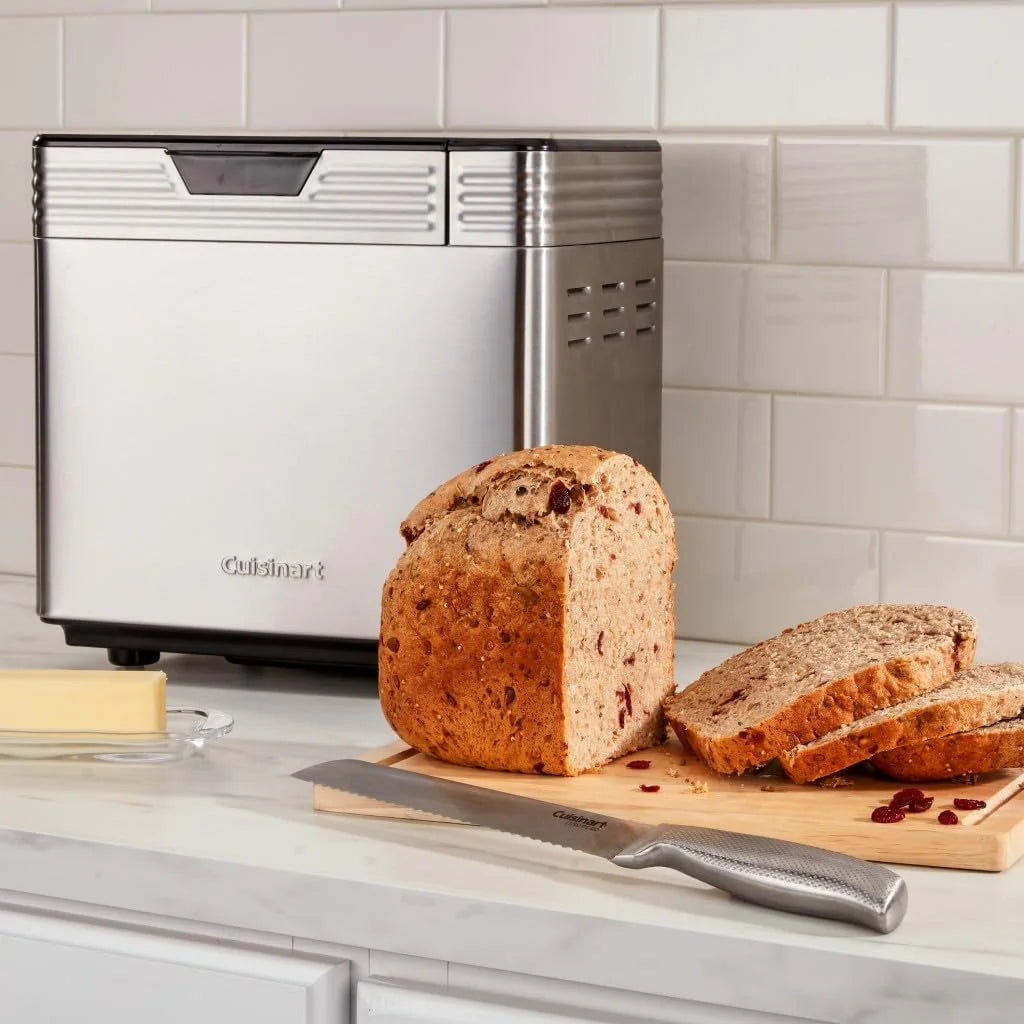 Bread Maker Machine with 16 Menu Options, 3 Loaf Sizes, Stainless Steel G893278