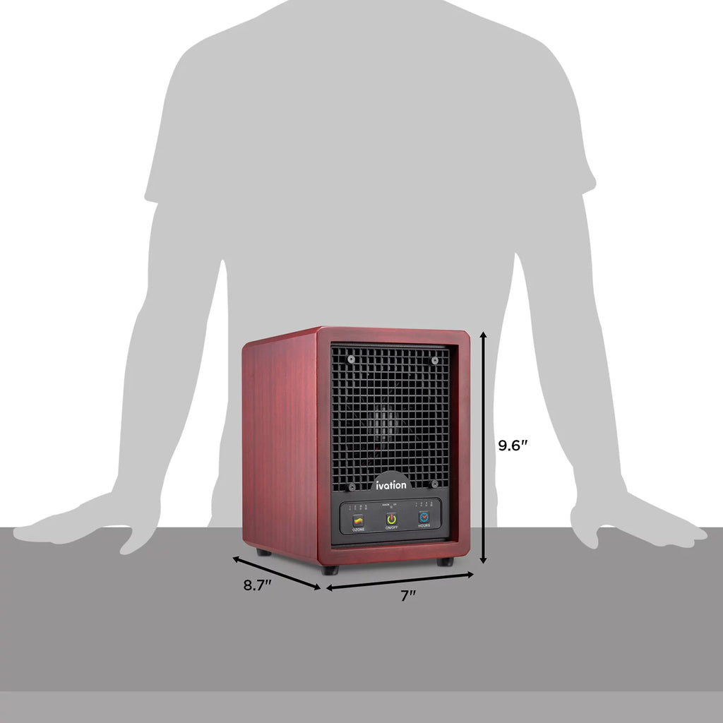 Ozone Air Purifier with Multi-Level Filtration and UV Lamps N878