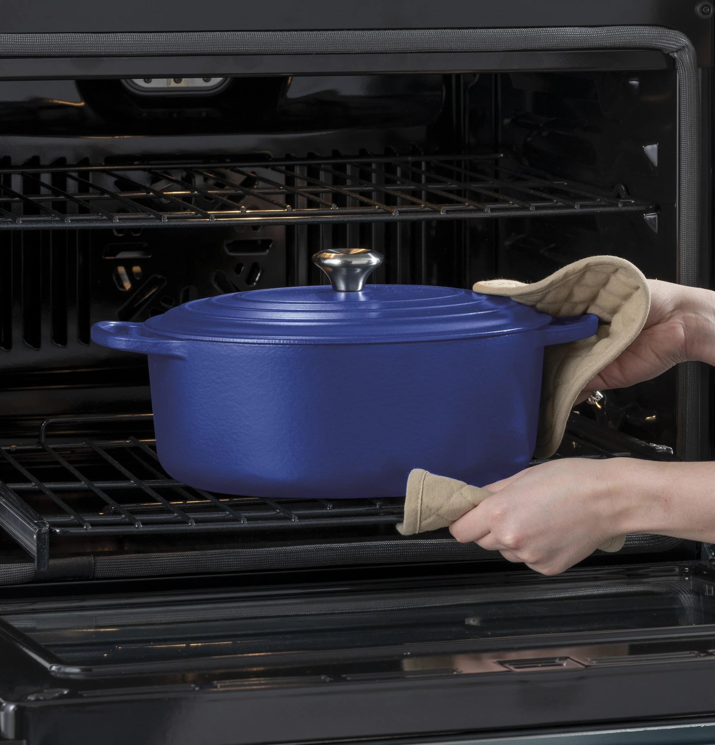 Single Wall Electric Oven Black Stainless Steel R5095