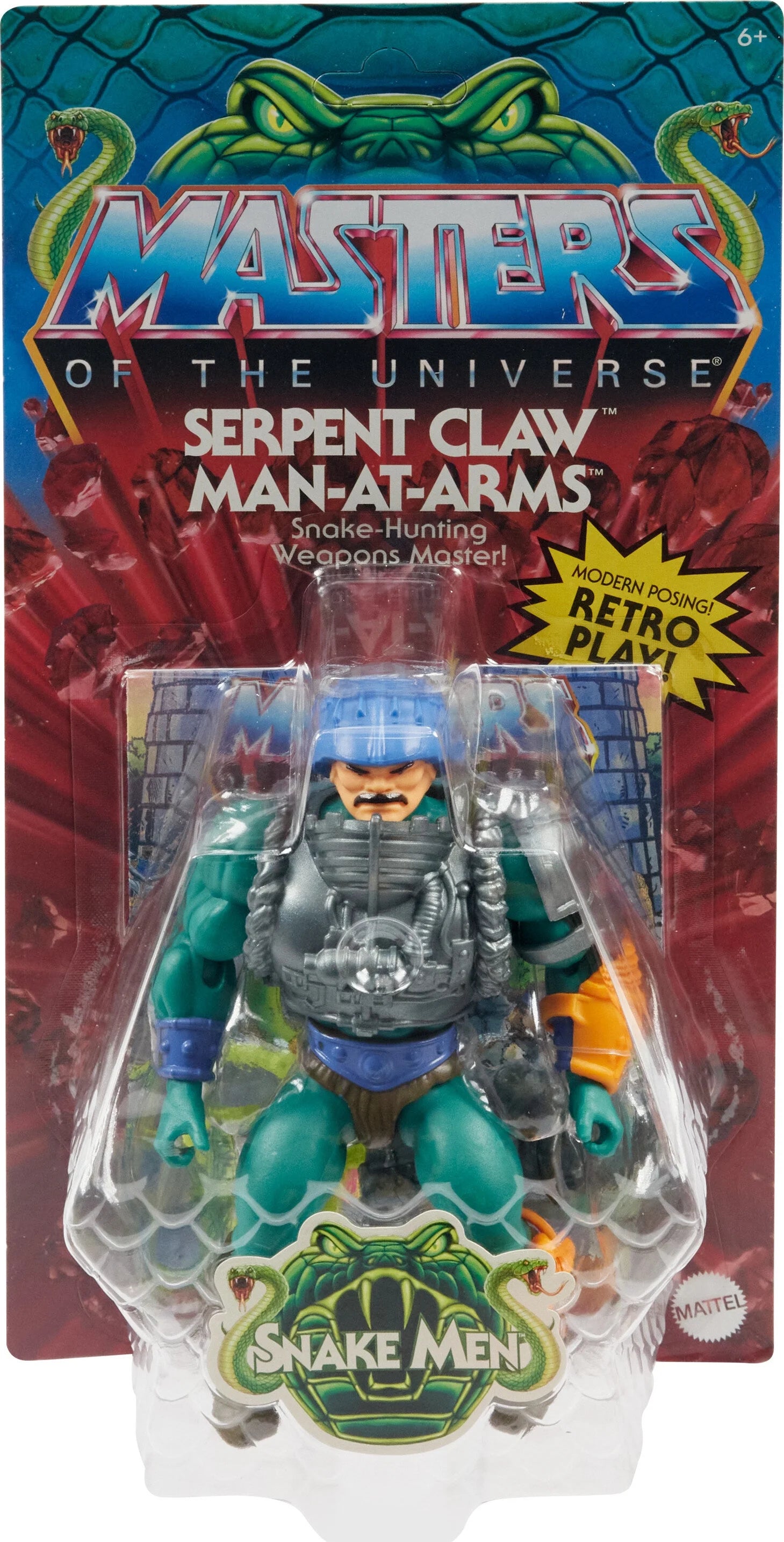 Man-at-Arms Action Figure with Accessory, Posable 5.5 Inch Y85874