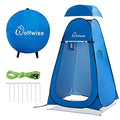 WolfWise Pop Up Privacy Shower Tent Portable Outdoor Sun Shelter Camp Toilet Changing Dressing Room