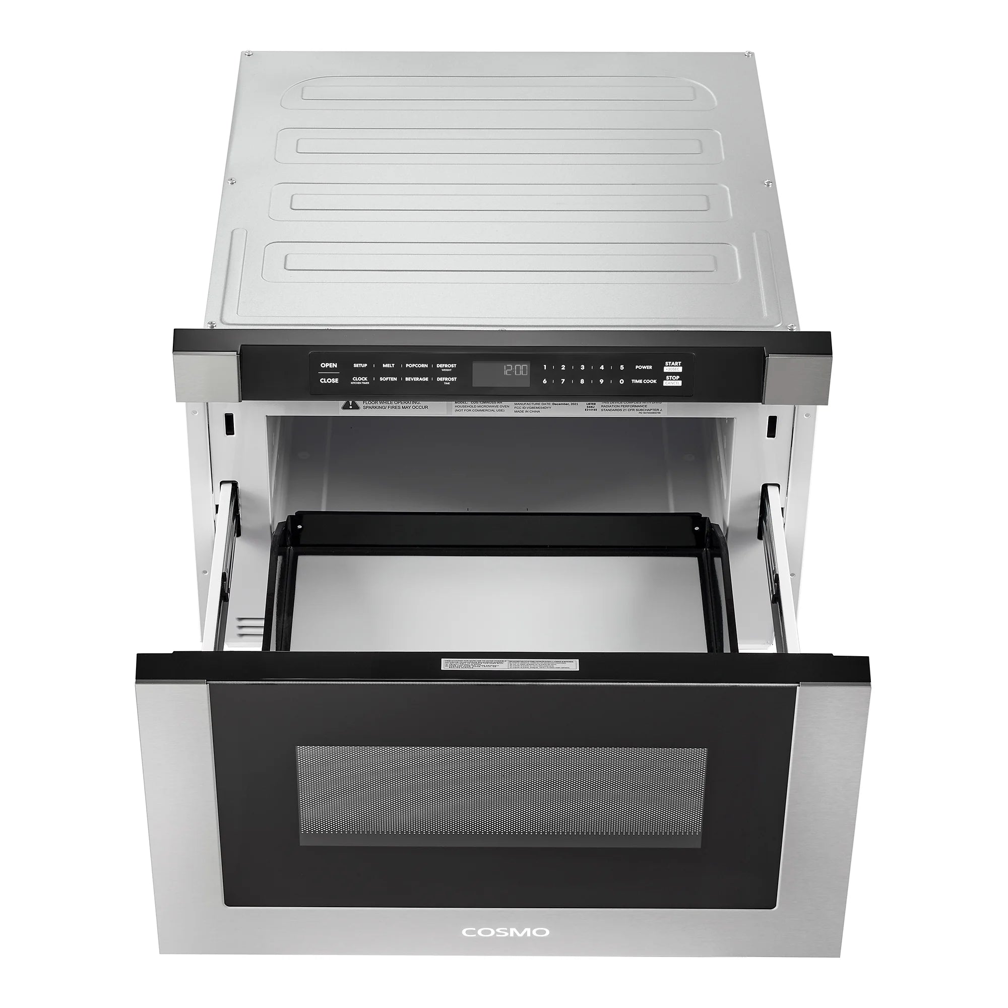Built-in Microwave Drawer 1.2 cu. ft. Stainless Steel R606