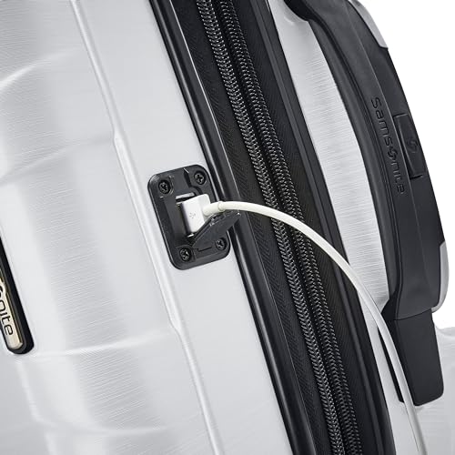Hardside Expandable Carry-On Luggage with Spinner Wheels, Black, 20-Inch O253