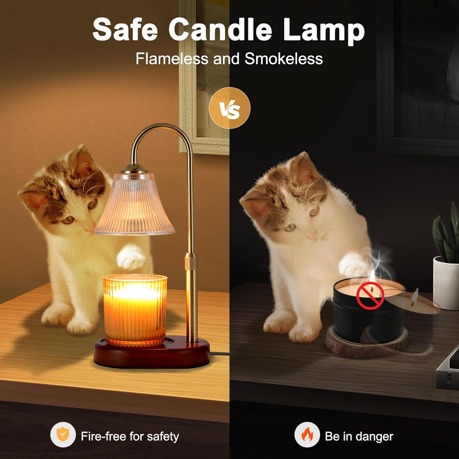 Candle Warmer Lamp with Timer and Dimmer G23084