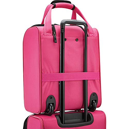 Softside Luggage with Spinner Wheels, Pink Q125