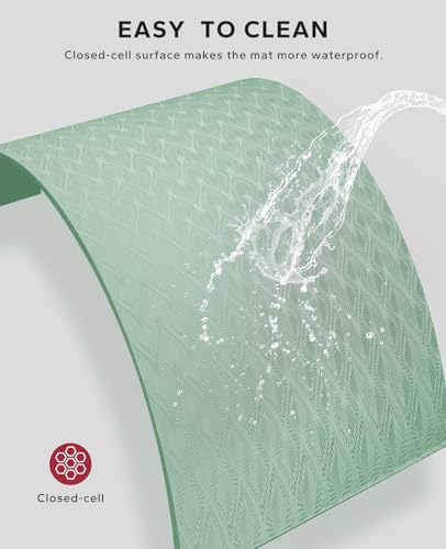 Extra Large Yoga Mat Non-Slip for Home Workouts B4152