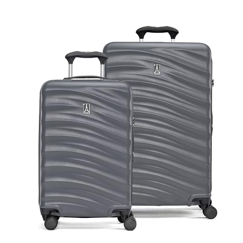 Hardside Expandable Carry-On Luggage with 8 Spinner Wheels and TSA Lock Q7052
