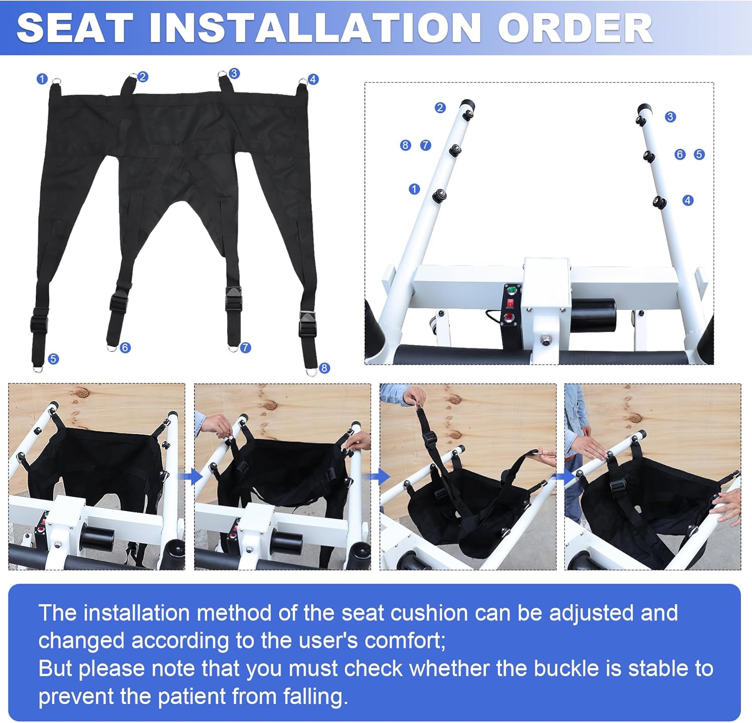 Electric Patient Transfer Lift Chair for Wheelchair to Car Use A247230