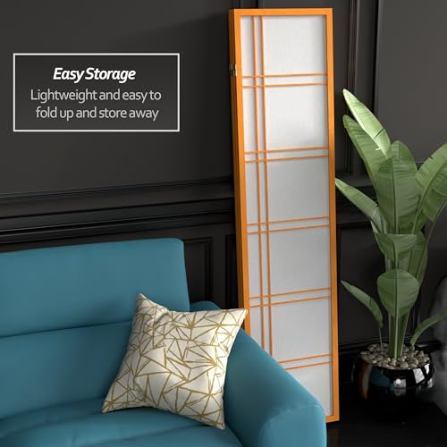 6 Panel Honey Room Divider D80902
