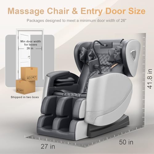 Zero Gravity Full Body Massage Chair with Heating and Foot Massage R685