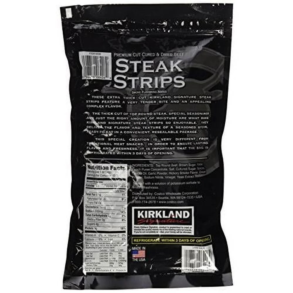 Steak Strips Jerky 12 Oz (2-Pack) K423
