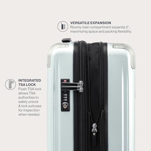 Hardside Expandable Carry-On Luggage with 8 Spinner Wheels, 21 Inch B30295