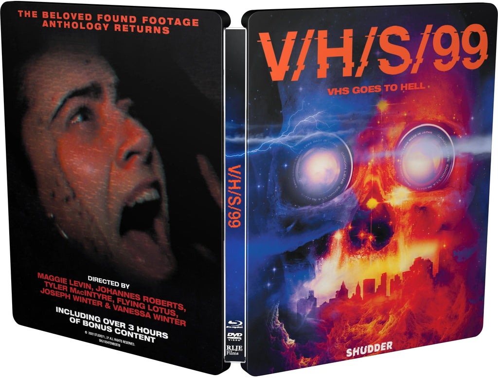 V/H/S/99 Blu-ray + DVD Steelbook Horror E192000