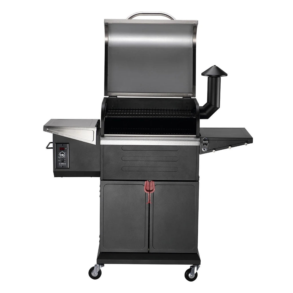 Wood Pellet Grill Smoker with PID Technology, 572 sq in Cooking Area for Outdoor BBQ Q7178