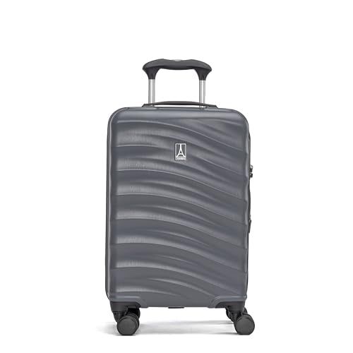 Hardside Expandable Carry-On Luggage with 8 Spinner Wheels and TSA Lock Q7052