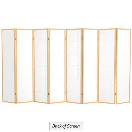 6 Panel Honey Room Divider D80902