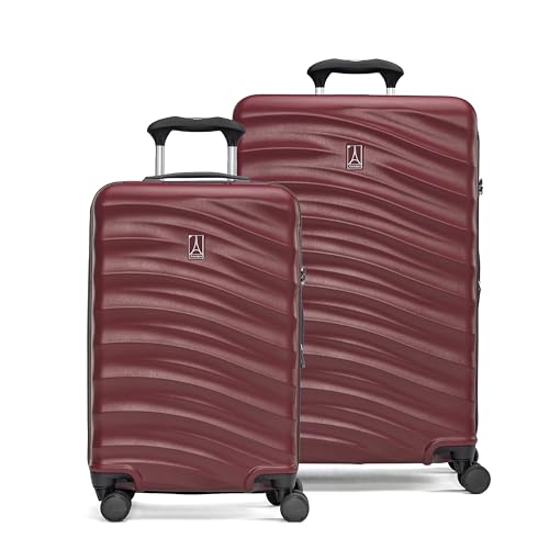 Hardside Expandable Carry-On Luggage with 8 Spinner Wheels and TSA Lock Q7052