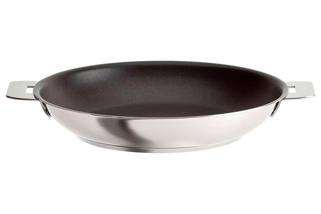 Cristel Casteline Stainless Steel 9.5" Nonstick Frying Pan