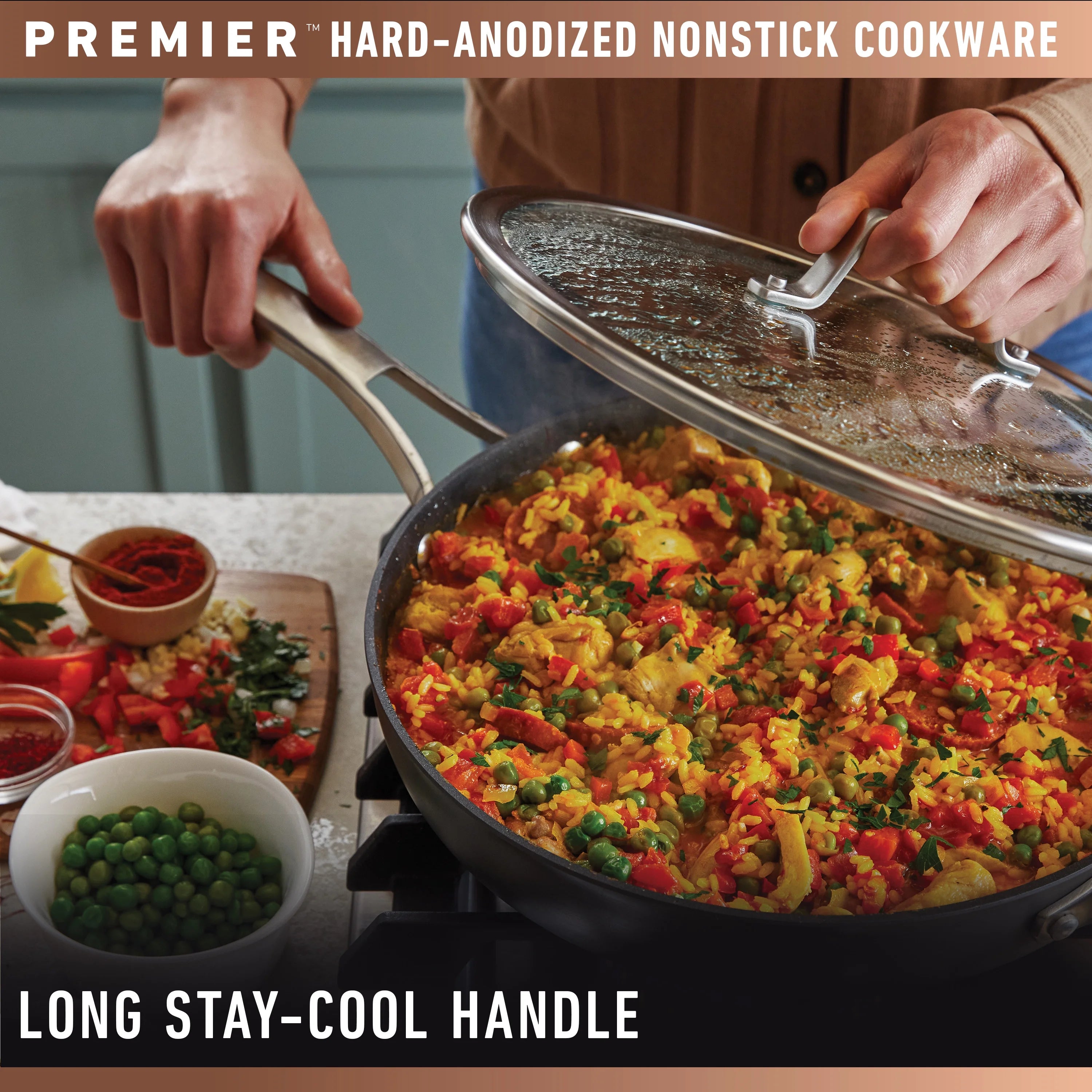Nonstick 11-Inch Square Grill Pan K1769