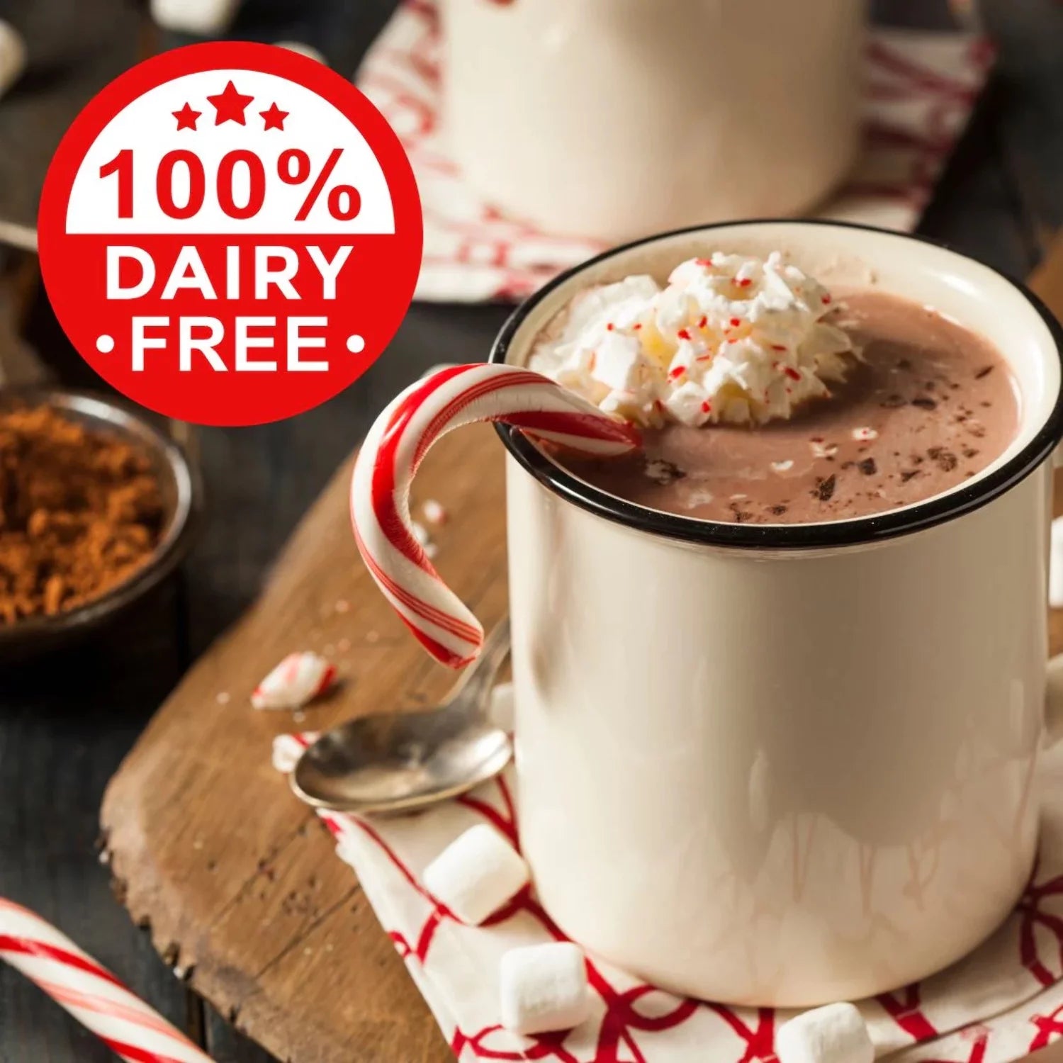 Peppermint Hot Chocolate Single-Serve Pods for Keurig Brewers M842