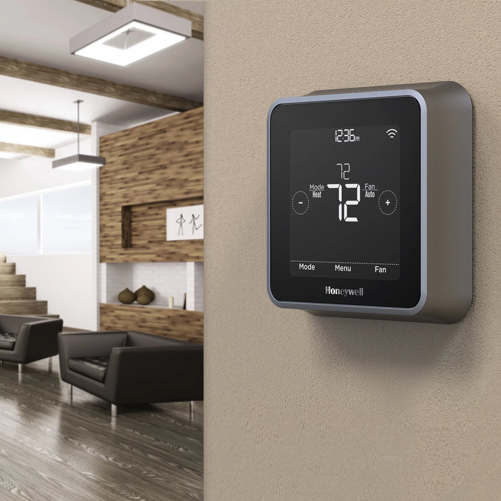 Smart 7 Day Programmable Touchscreen Thermostat with Geofencing O132