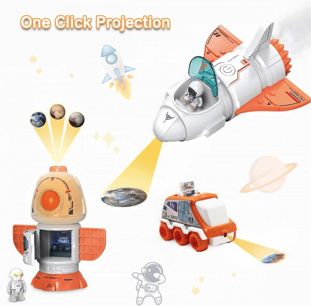 Spaceship Toy for Boys 3-8 with Sound & Lights R545128