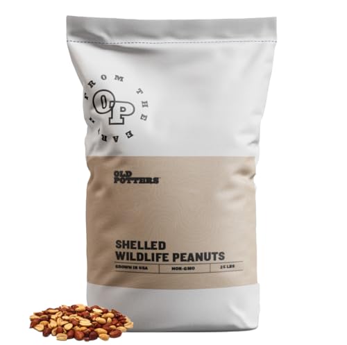 Wildlife Shelled Peanuts, 10 lbs for Birds and Squirrels C82678