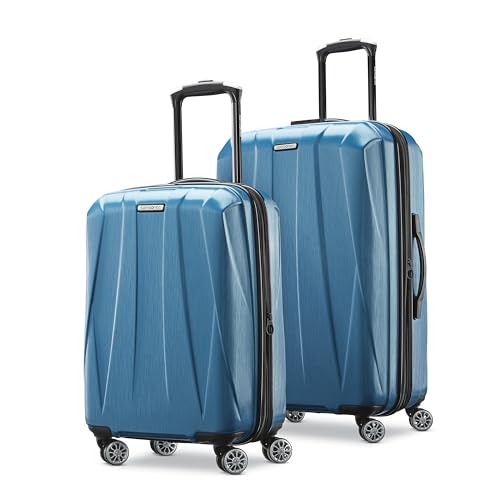 Hardside Expandable Carry-On Luggage with Spinner Wheels, Black, 20-Inch O253